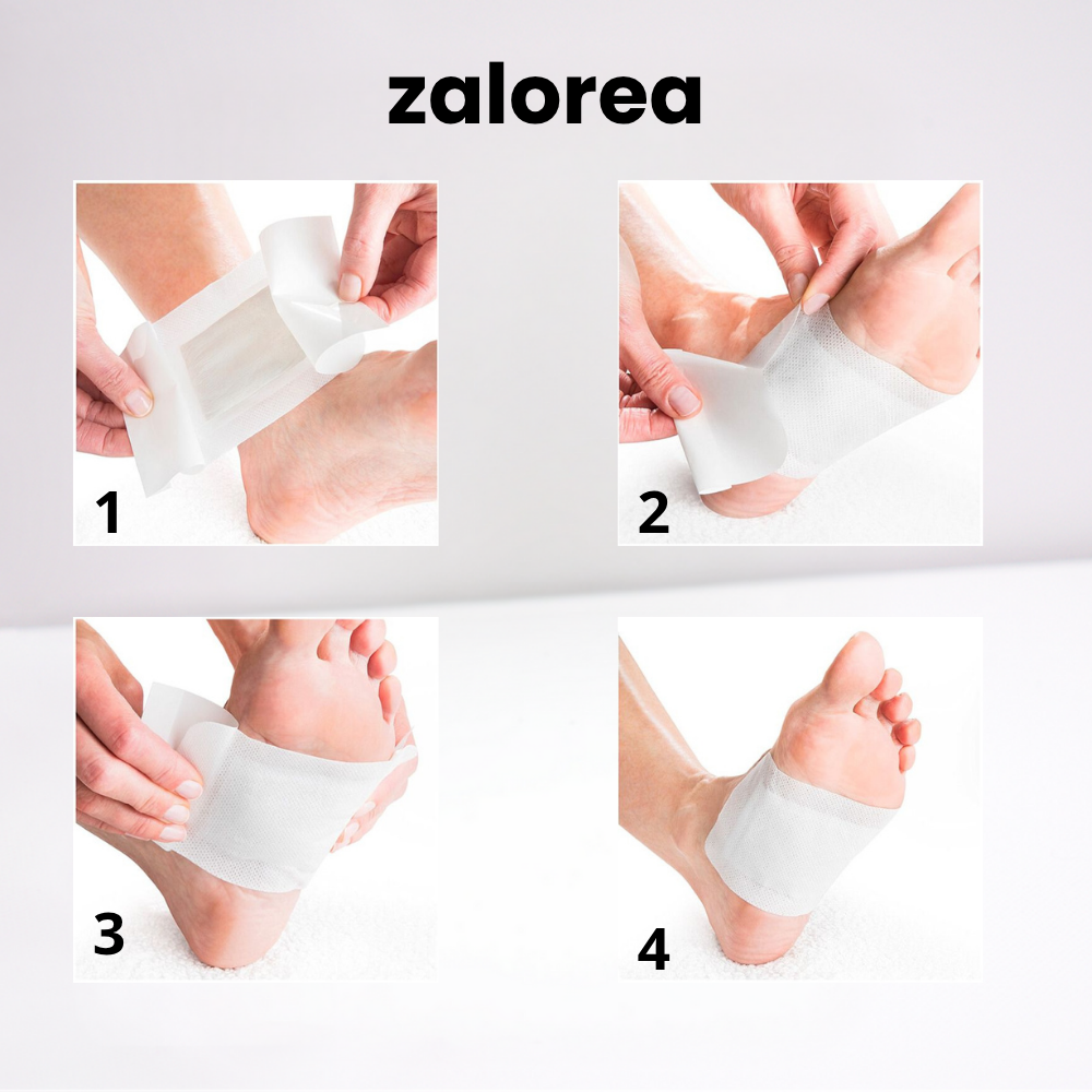 Zalorea™ – Patchs Détox Pieds