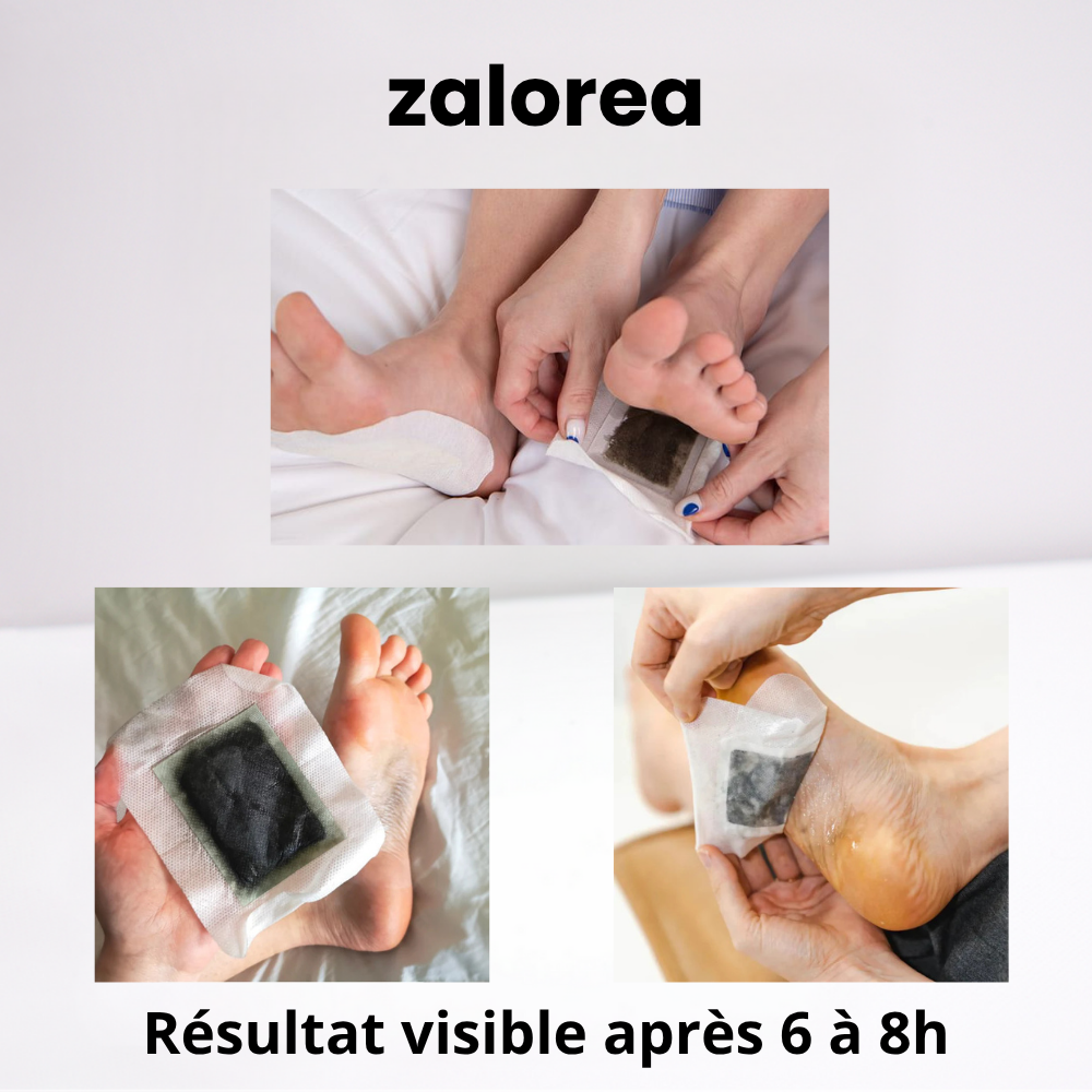 Zalorea™ – Patchs Détox Pieds