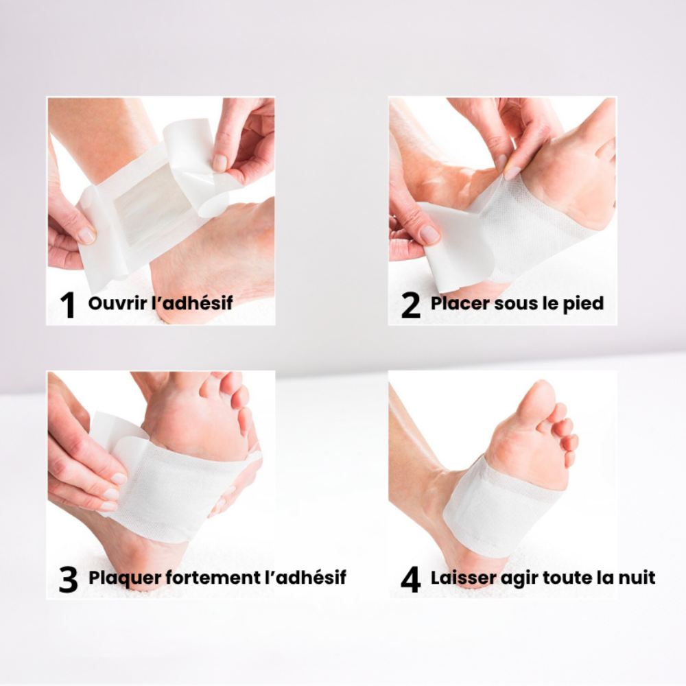 Zalorea™ – Patchs Détox Pieds